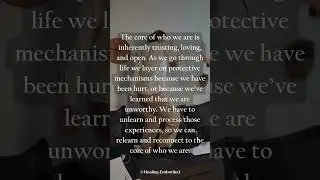 Reconnect to yourself. #coreself #anxietyhealing #shamehealing