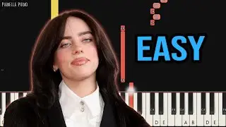 Billie Eilish - WILDFLOWER | EASY Piano Tutorial by Pianella Piano