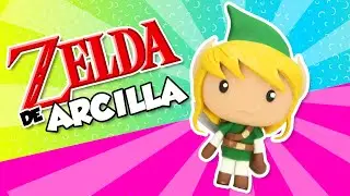 Hice a LINK del JUEGO DE ZELDA en arcilla polim&eacute;rica ⭐ El Arte de Pau ⭐