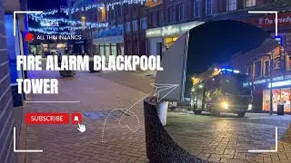 Fire Alarm at Blackpool Tower 20 DEC 2024