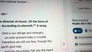 Psalm 46:1-2 #bible #bibleverses #christianity 