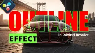 How to Create Outline Text Effect in DaVinci Resolve | Fusion Tutorial | Tips and Tricks