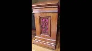 German 5 Gong Westminster Bracket Triple Fusee Clock W&h WATCH VIDEO