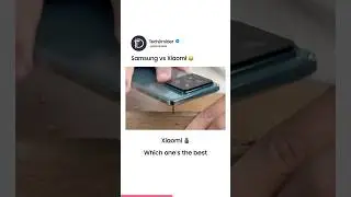 Samsung vs Xiaomi - Durability Test 😂