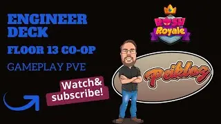 Max Engineer Chemist Sword Harlequin Dryad - Double dps - Floor 13 Full clear - Rush Royale Coop
