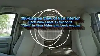360-Degree 4-Picture View of Van Interior (Ozark Aerial Video)