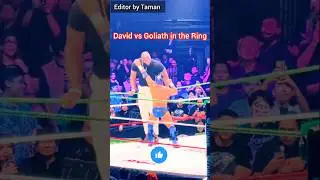 Giant Height vs Raw Power | Tall Wrestler vs Short Wrestler Showdown. #wwe #wrestling
