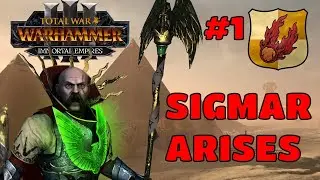 SIGMAR SPEAKS THROUGH ME! Volkmar The Grim  - Immortal Empires Campaign | Total War Warhammer 3