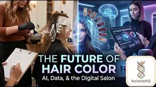 The Future of Hair Color AI, Data and Digital Salon