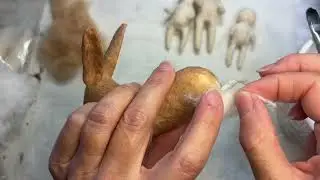 Spun Cotton Rabbit: A peek into my Process