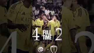 #AL- NASSR  4 VS 2  AL WAHDA FC #AL- NASSR juara musuh kalah dukunglah #AL- NASSR