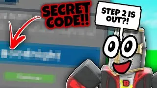 ROBLOX ARSENAL NIGHT EDGE EVENT STEP 2 CODE IS OUT!!
