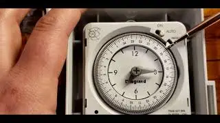 Interruptor Horario Analógico Legrand 649914 - Programación