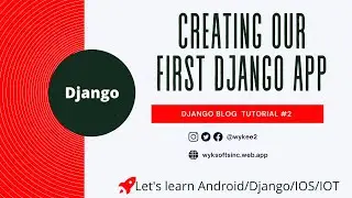 Creating our First Blog App using Django💻🖥