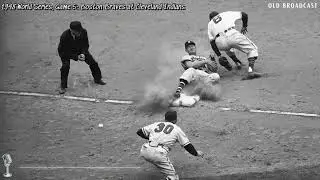 1948 World Series, Game 5: Boston Braves at Cleveland Indians | The Epic Comeback (Full Broadcast)