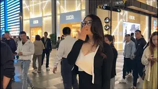 王丽丁太古里炸街