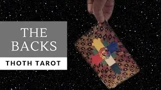 Hermetic Rose Cross ~ Thoth Tarot BACKS