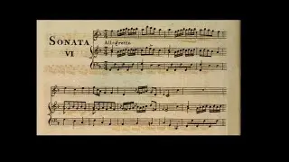 Josef Myslivecek. Harpsichord and Violin sonata, No 6 in F major. I. Allegretto ( ca. 1770 )