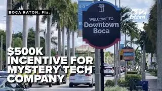 Boca Raton considers $500K incentive for mystery tech company relocation