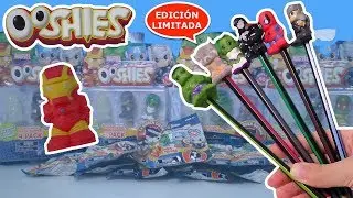 Ooshies Super h&eacute;roes MARVEL Sobres sorpresa Unboxing con Spiderman Iron Man Hulk Thor en espa&ntilde;ol