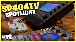 SP404 TV SPOTLIGHT #12 || Dusty Digitally Makes his first beat of 2022 on the mpc & sp404