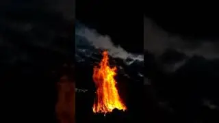 Juhannuskokko, Vihti kirkonkyl&auml;. Bonfire Finland Midsummer!