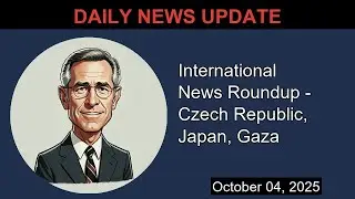 International News Roundup - Czech Republic, Japan, Gaza | Evening Update