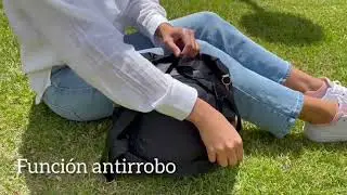 &iexcl;Nueva! Mochila Poaba Siena - Mochila y bolso antirrobo e impermeable