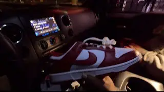 Shoe Palace продал мне несколько подержанных кроваво-красных кроссовок Nike Dunks