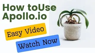 How to Use Apollo.io Software | Very Easy to use  #apollo  #best