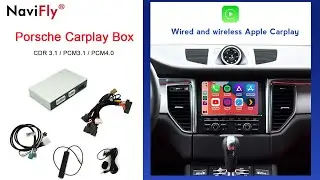 NaviFly How to install the Porsche PCM3.1 Carplay box