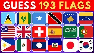 Guess All the 193 Flags of the World 🚩 | Guess the Flag Quiz 2026