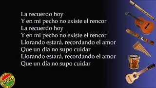 Los Kjarkas - Llorando se Fue (letra)
