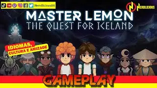 🎮 GAMEPLAY! We played MASTER LEMON, the adventure that celebrates languages, cultures, and friend...