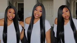 BEST SYNTHETIC WIG! | Freetress Equal Synthetic Freedom Part Lace Front Wig FREEDOM PART LACE 204