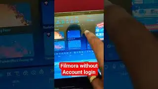 how to use filmora 15 without account login