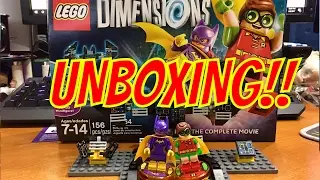 LEGO Dimensions The LEGO Batman Movie Story Pack Unboxing