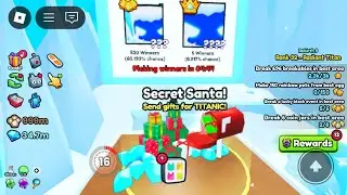 Gambling Half My Huges For A Titanic Snowflake Dominus In Pet Sim 99