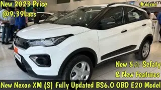 Tata ने सुन ली Or Launch की 2023 वाली New Feuture Loaded Nexon XM S BS6.O Model | Detail Review🔥