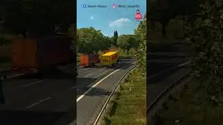 Euro Truck Simulator  2 dangerous accident I ETS I jsh gaming