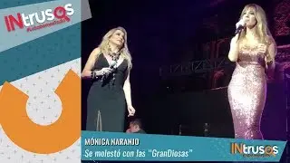 Mónica Naranjo se molestó con las 