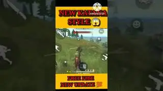 FREE FIRE NEW KATANA STYLE 😳😳 FREE FIRE NEW OB 37 UPDATE #shorts #newupdate