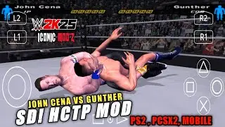 WWE SmackDown here comes the pain 2k25 PS2 mod in Android mobile | AetherSX2 | PCSX2 | PS2