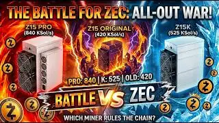 Bitmain Antminer Z15 vs Z15k vs Z15 Pro Comparison: Which Zcash Miner Is Worth It?