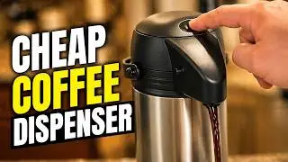 Best Cheap Airpot Coffee Dispenser Review