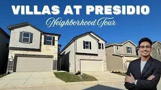 FULL Neighborhood Tour (HIGHLY Desired Side of Town) | Villas at Presidio | New Construction Homes