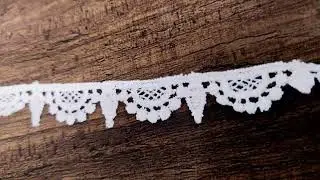 White GPO Lace Manufacturing