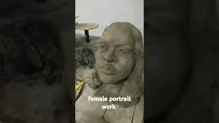 Female portrait work #sculpture #portraitsculpture #femaleportrait #jacobepstein