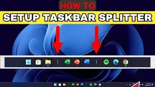 How To Add A Separator Between Taskbar Icons on Windows 11