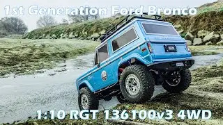 RGT 136100 V3 | First-Gen Ford Bronco Classic RC Off-road Driving